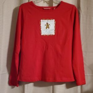 Merry bright Christmas tee new S